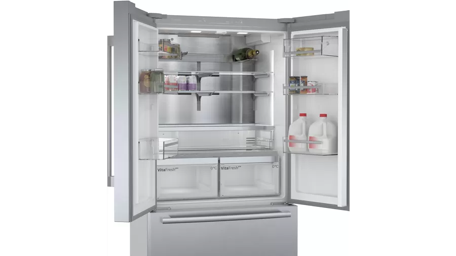 Bosch Serie | 8 American Fridge Freezer Stainless Steel | KFF96PIEP