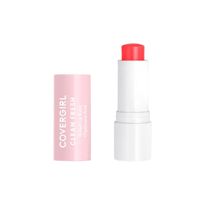 Bálsamo labial con color Clean Fresh de CoverGirl | Fórmula vegana | Hidratante | Acabado natural, libre de crueldad animal, Bliss You Berry | 1 unidad