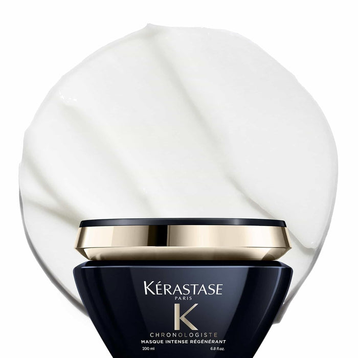 Mascarilla capilar Chronologiste de Kerastase | Hidrata el cabello y el cuero cabelludo para un cabello suave y brillante | Mascarilla acondicionadora profunda antifrizz