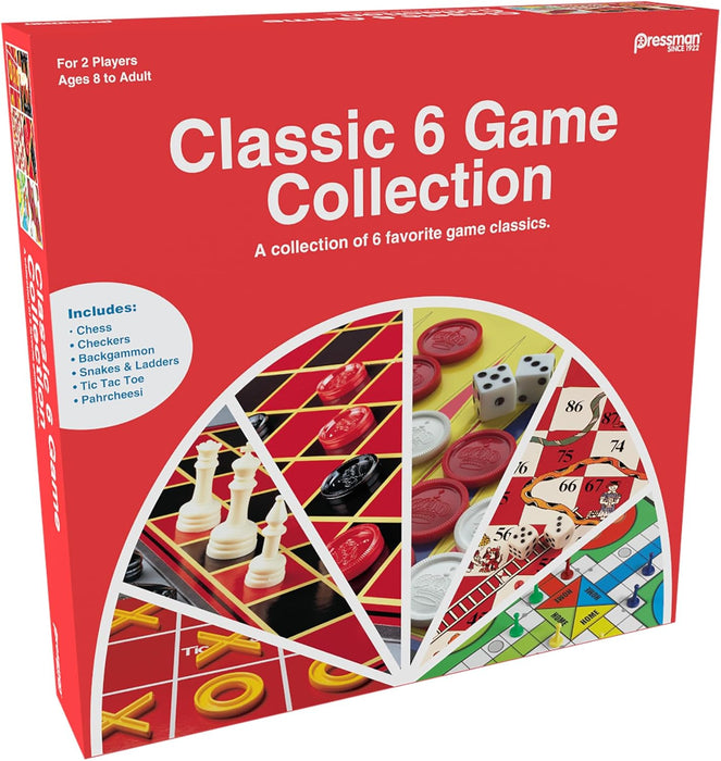 Collection de 6 jeux classiques