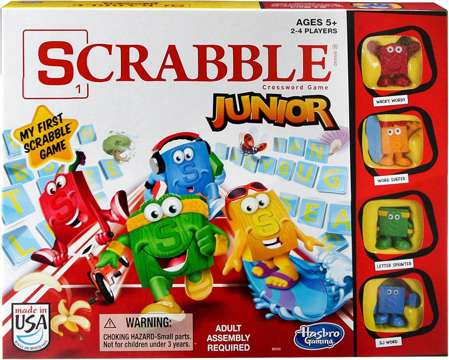 Jeu de société Scrabble Junior de Hasbro Gaming | 2 à 4 joueurs | Famille