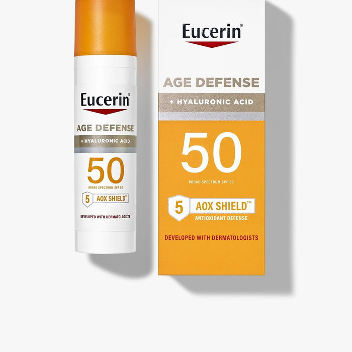 Lotion solaire visage Eucerin Sun Age Defense SPF 50