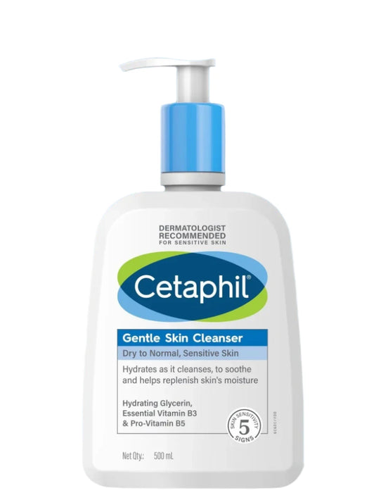 Cetaphil Face Wash, Hydrating Gentle Skin Cleanser for Dry to Normal Sensitive Skin