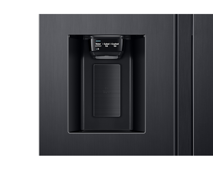 Samsung American Style Black Fridge Freezer with SpaceMax Technology | RS68CG853EB1EU